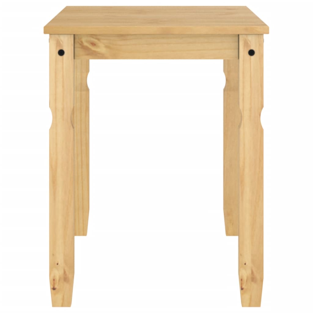 Mesa De Comedor Corona Madera Maciza De Pino 112x60x75 Cm_3