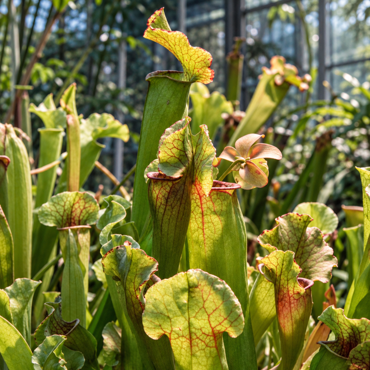Plantas Carnívoras 6 Sarracenia - Atrapa Insectos_4