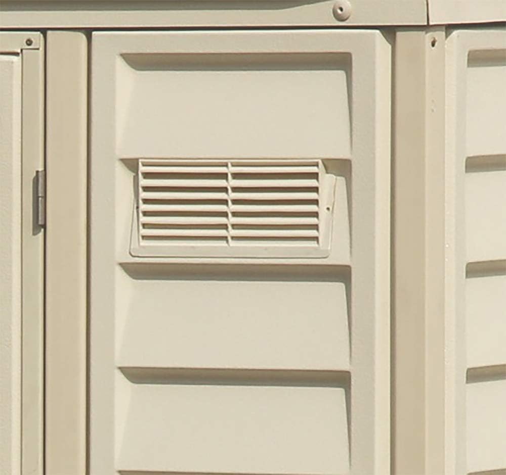 Duramax - Caseta Jardín - Duramate 8x6 - Resina Pvc - Color Marfil_5