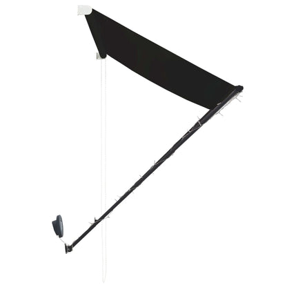 Toldo Retráctil Con Led Gris Antracita 300x150 Cm_5