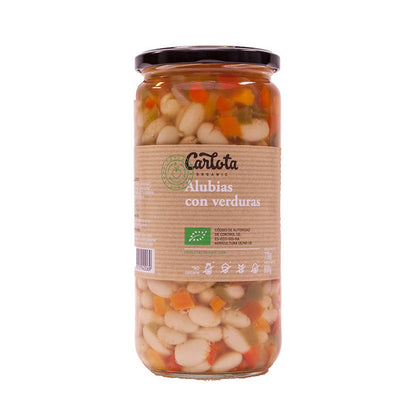 Alubias Con Verduras Bio 720g Carlota Organic_0