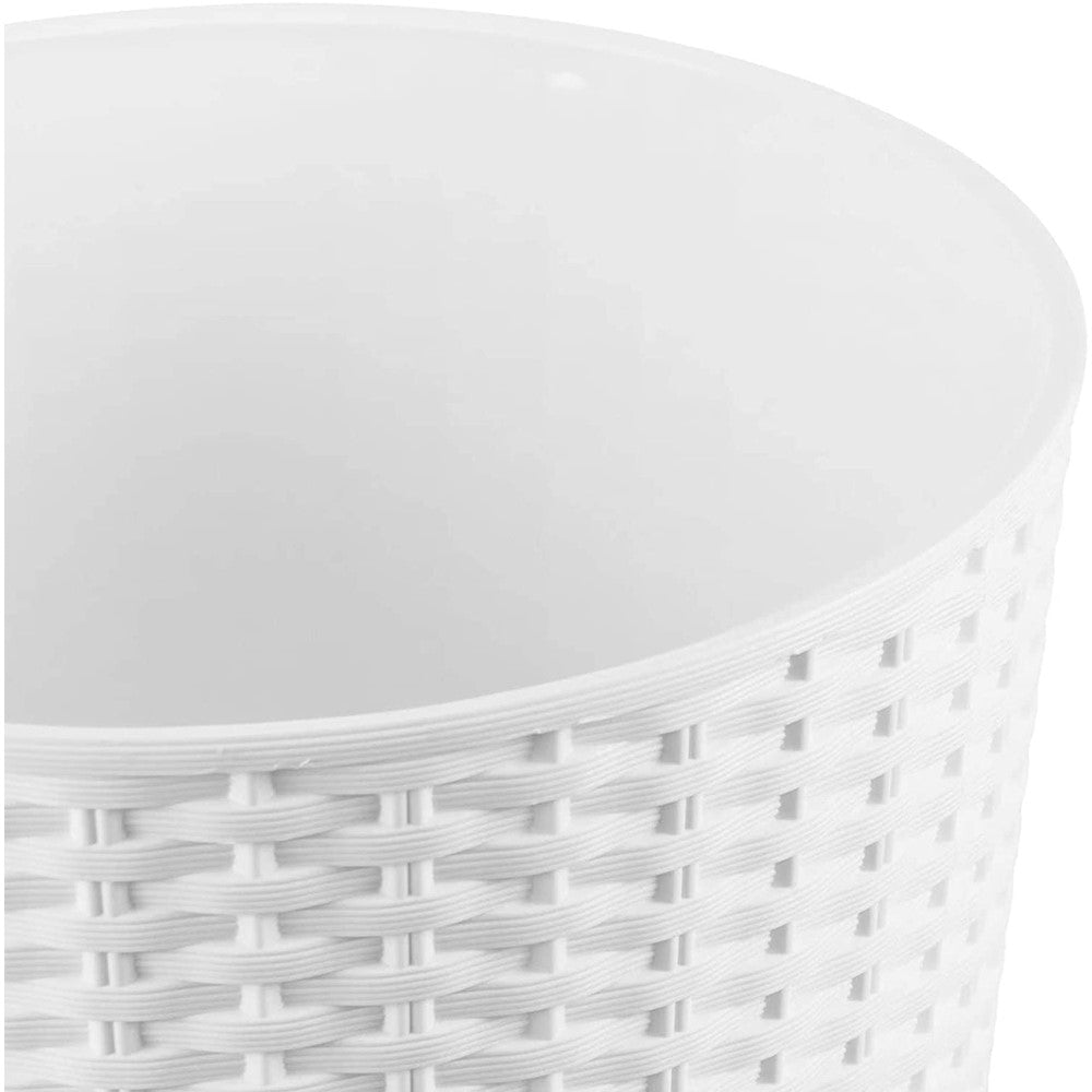 Maceta Alta Mod. Rato Ar 400. 40x76 Cm. Blanco_3