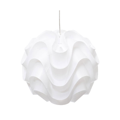 Lampara De Techo Modelo Happy Big, Pantalla Ligera Pvc, Ø42cm, Casquillo E27, Blanca_2