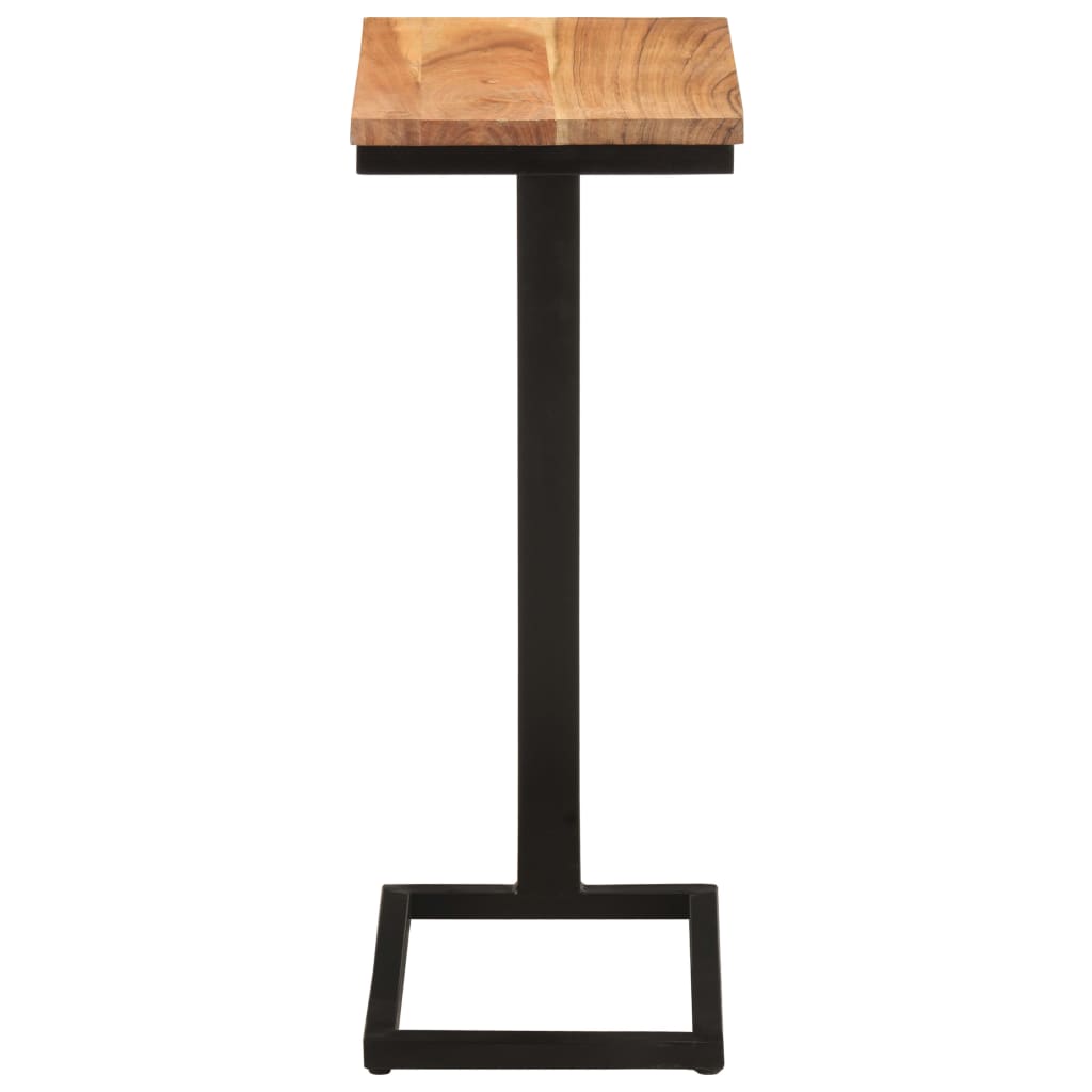 Mesitas Auxiliares 2 Uds Madera Mango Maciza 31,5x24,5x64,5 Cm_3