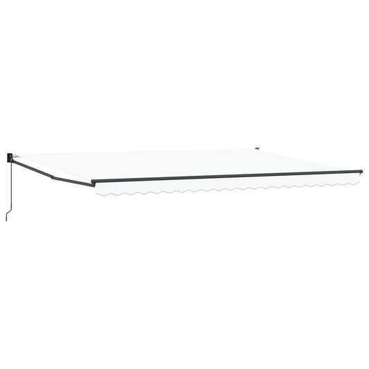 Toldo Retráctil Blanco 500 X 300 X 165 Cm_0