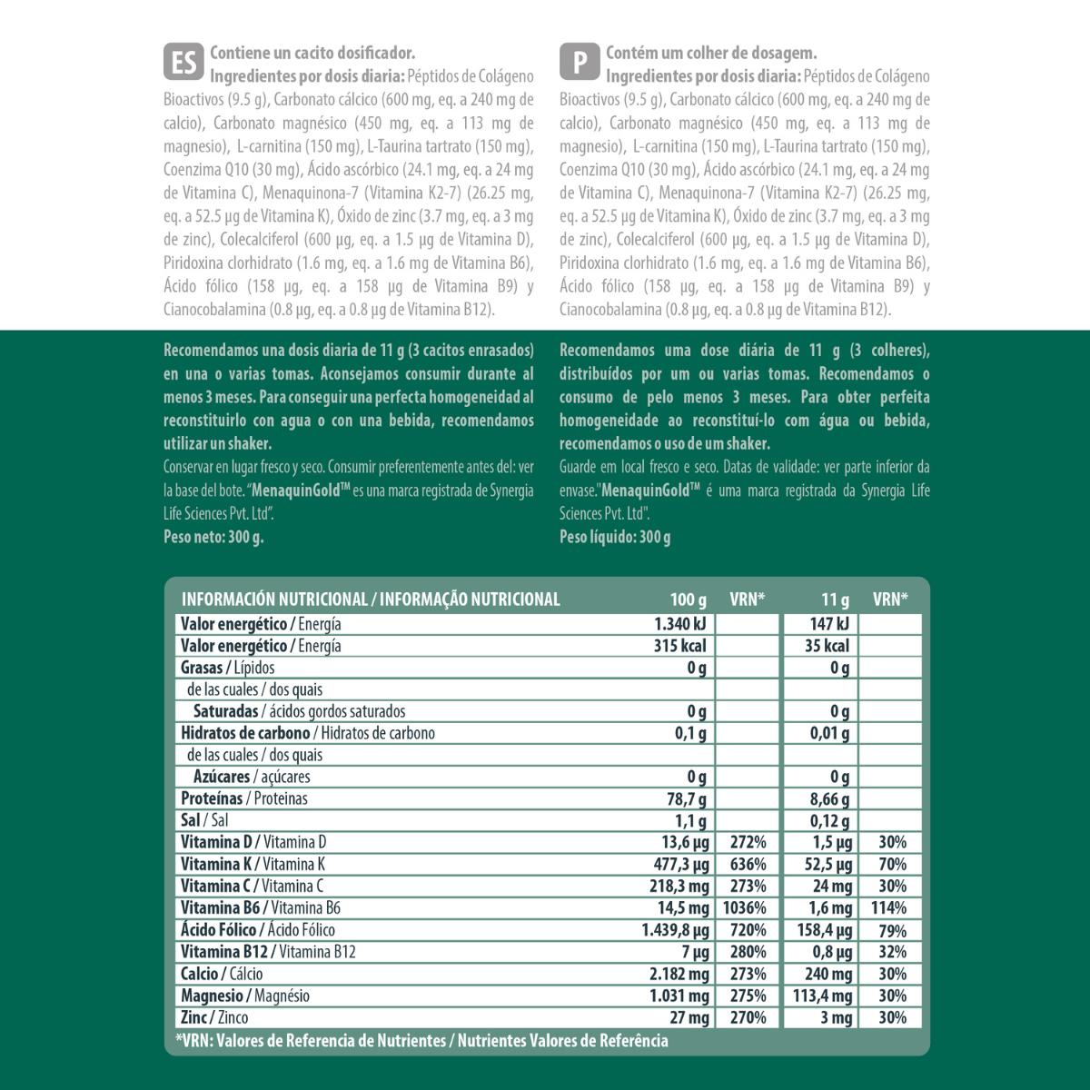 Colágeno Peptidos de Rendimiento Forticoll Sport 300 g