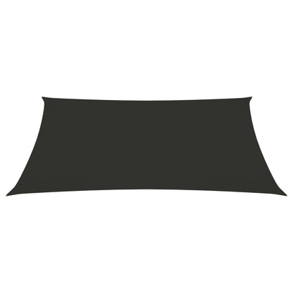 Vidaxl Toldo De Vela Tela Oxford Trapecio Gris Antracita 2/4x3 M_1