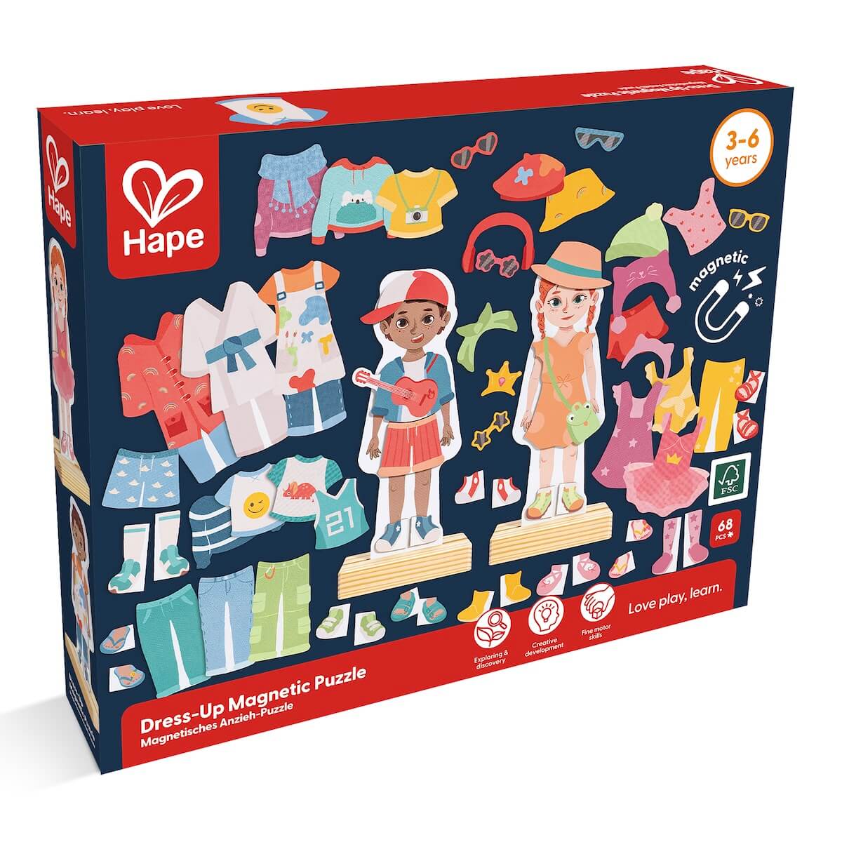 Juego Magnético Dress-up Hape_5