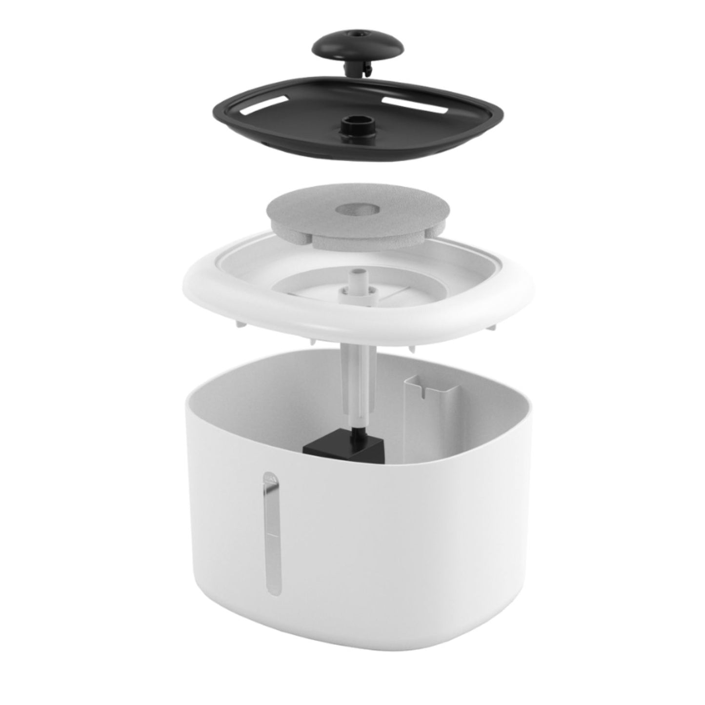 Fuente De Agua Electrónica Para Que Gatos Y Perros Disfruten De Agua En Movimiento. Capacidad 2,5l_1