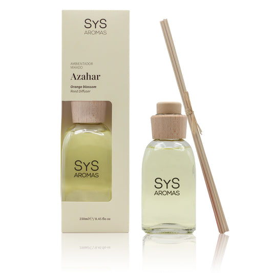 Ambientador Mikado de Azahar Origins SYS Aromas 250 ml | Aroma Floral Mediterráneo | Relajante_0