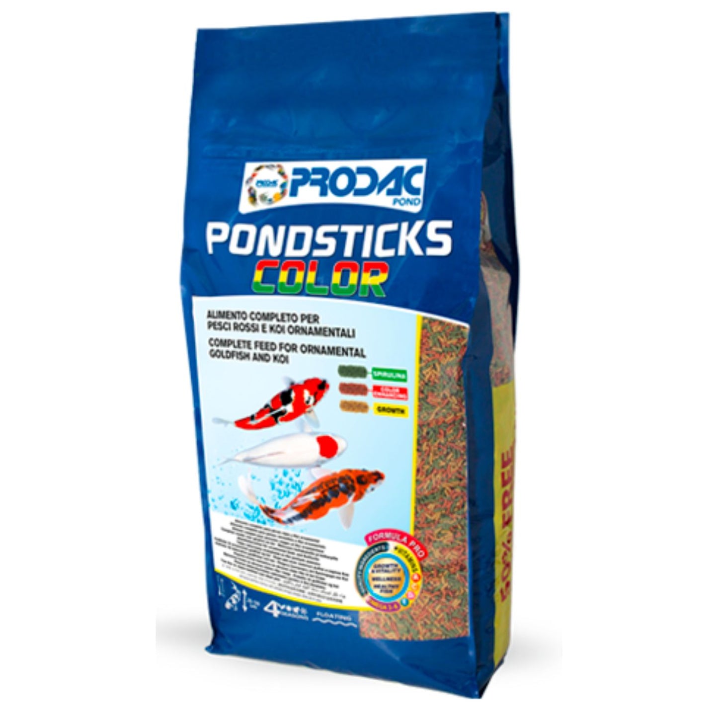 Alimento Para Peces Medianos Y Grandes De Estanque Pondsticks Color 4 Kg_0