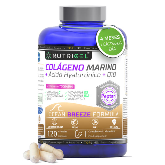 Colágeno Marino Peptan® Con Acido Hialurónico, Q10 Y Astaxantina_0