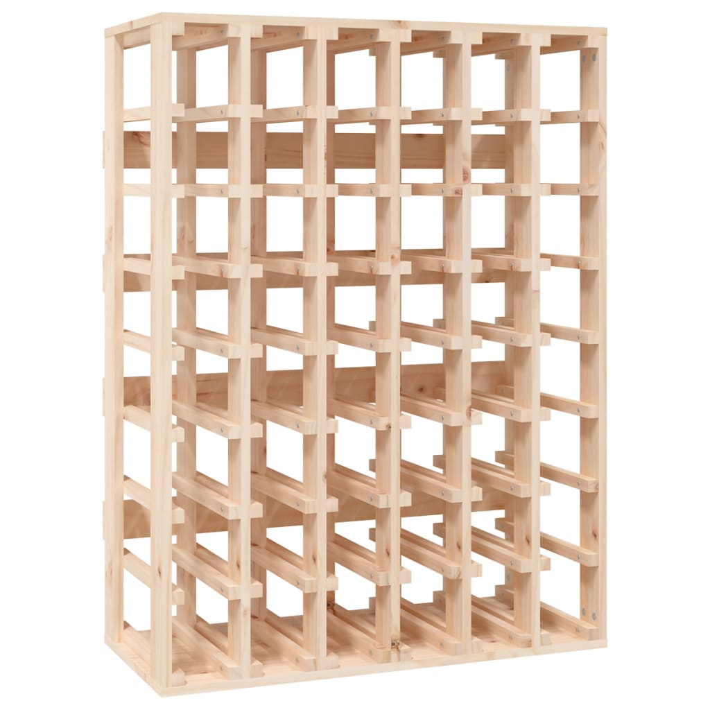 Botellero Madera Maciza De Pino 70x33x94 Cm_1