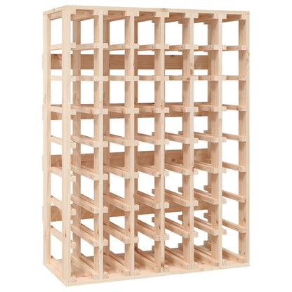 Botellero Madera Maciza De Pino 70x33x94 Cm_1