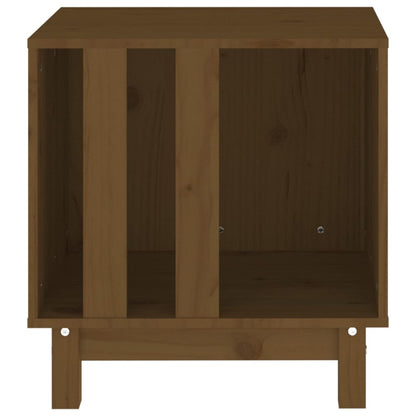 Cama Para Perros Madera Maciza Pino Marrón Miel 50x40x52 Cm / Vetonek_2