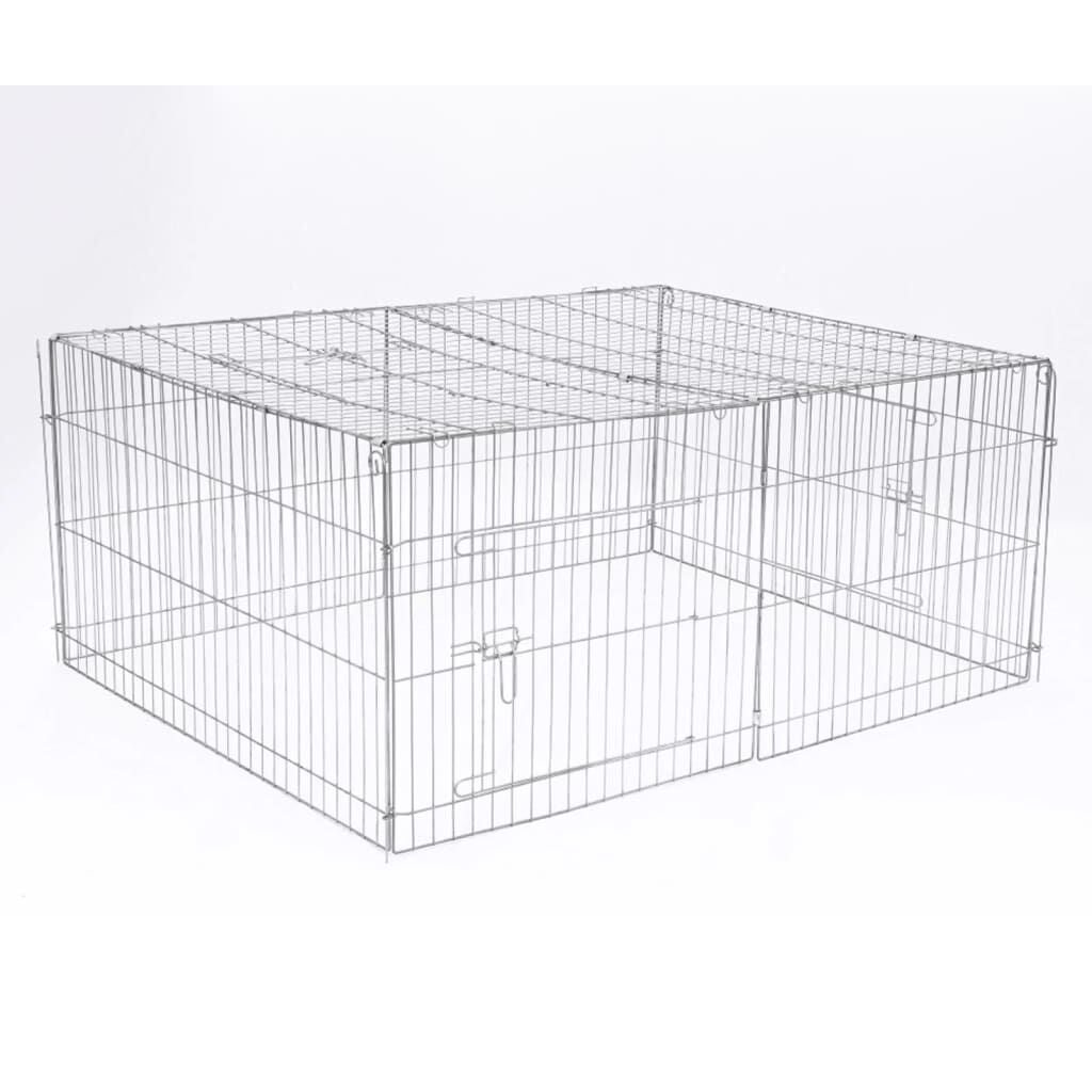 @pet Recinto Para Mascotas De Exterior Castle Metal 144x112x60 Cm_1