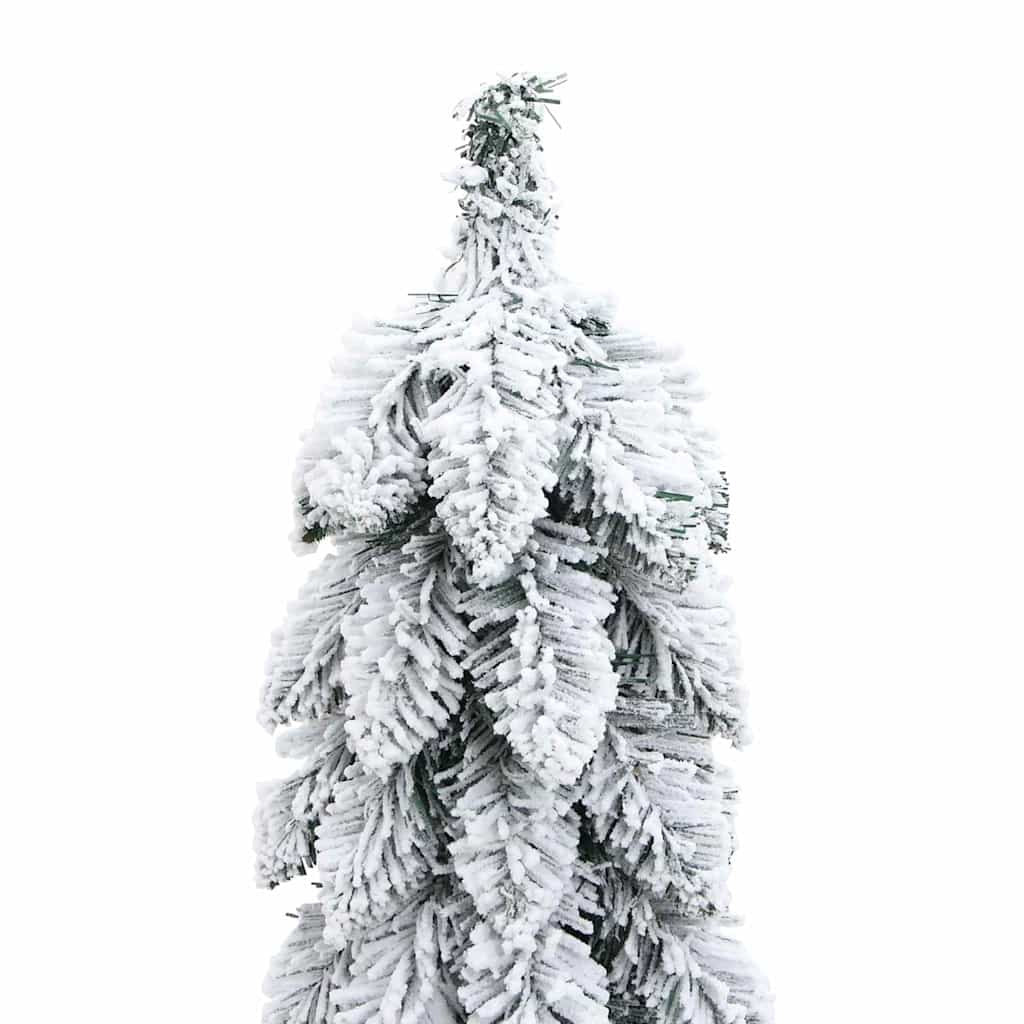 Vidaxl Árbol De Navidad Artificial Iluminado Con 45 Led Y Nieve 90 Cm_4