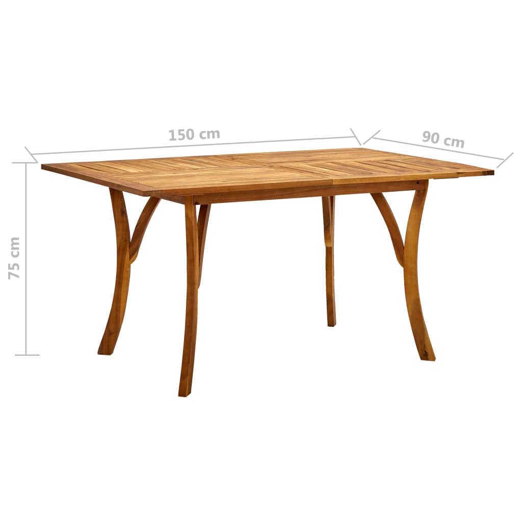 Juego De Comedor De Jardín De 5 Piezas Negro / Vetonek_4