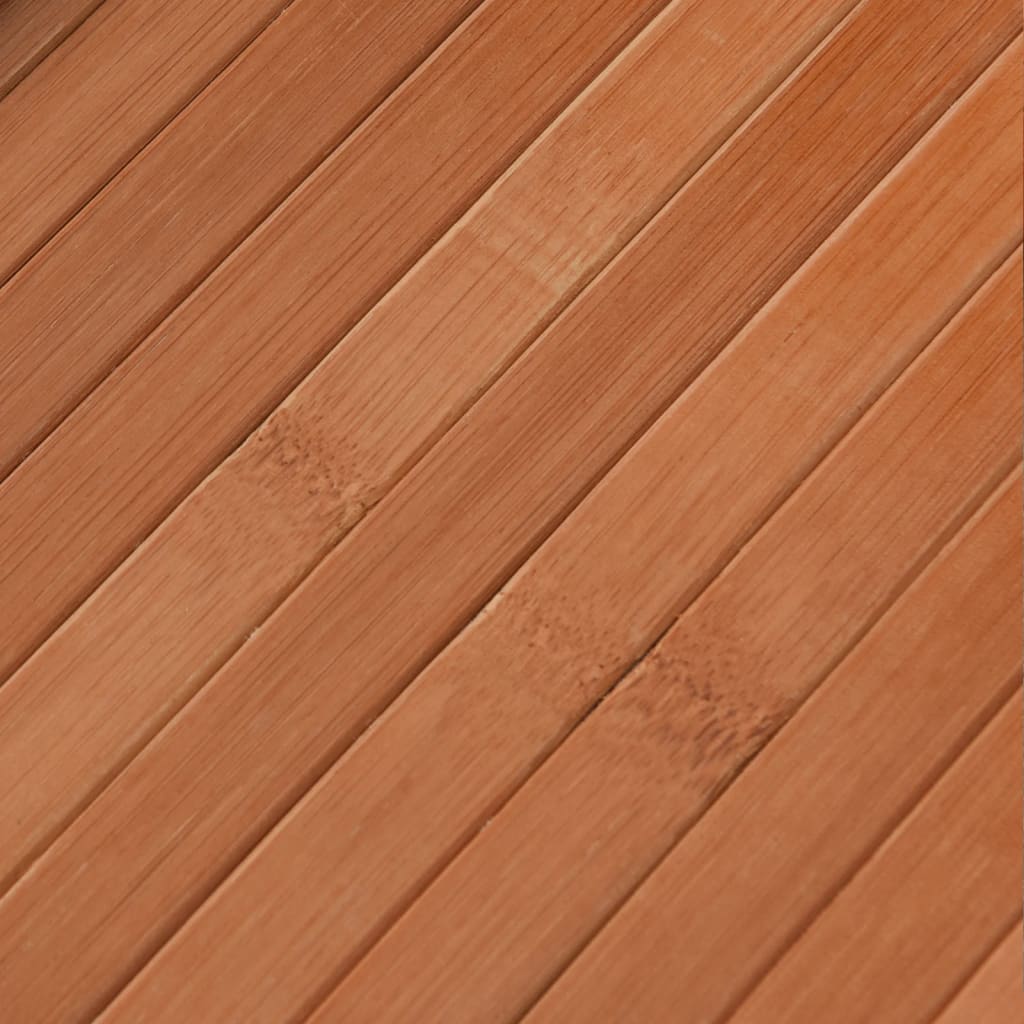 Alfombra Rectangular Bambú Marrón 80x500 Cm / Vetonek_4