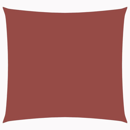 Vidaxl Toldo De Vela Cuadrado Tela Oxford Terracota 5x5 M_0