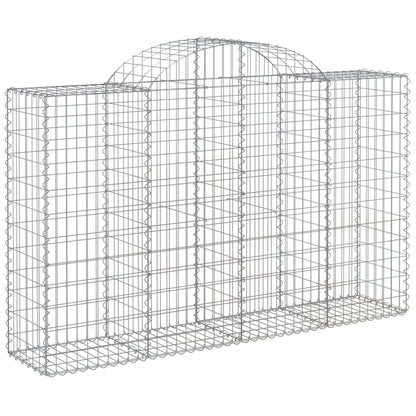 Cestas Gaviones 50 Uds Forma De Arco Hierro 200x50x120/140 Cm_2