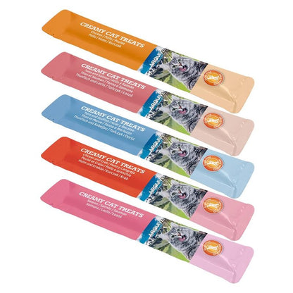 Creamy Cat Treats Snack cremoso Variety Pack Arquivet 30 ud