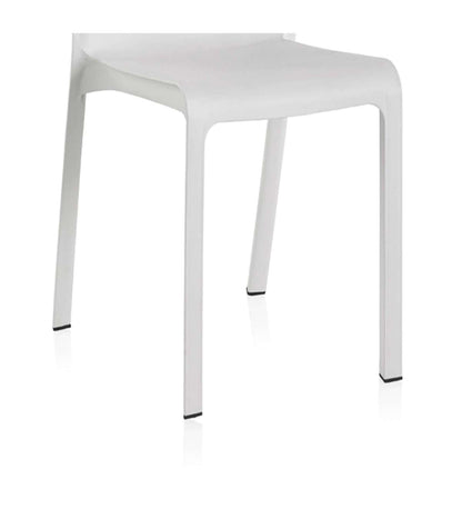 Silla Para Terraza O Jardín Modelo Denver Acabado Blanco._2
