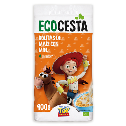 Bolitas De Maiz con Miel Bio Kids edición Disney Ecocesta 400 gr