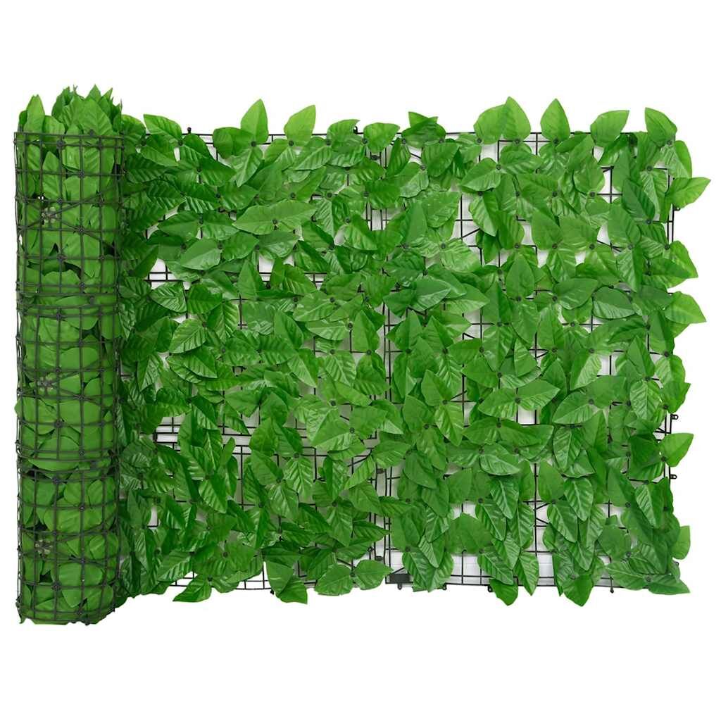 Vidaxl Toldo Para Balcón Con Hojas Verde 600x75 Cm_0
