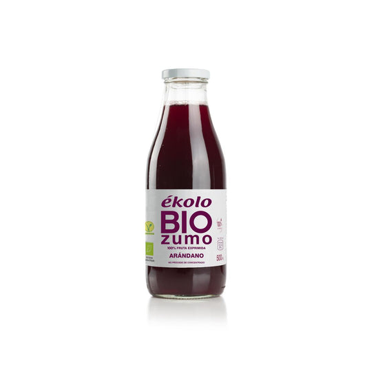 Zumo de Arándano Bio 100% exprimido ékolo 500 ml