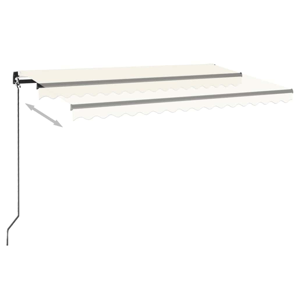Toldo Retráctil Manual Crema 450x300 Cm_2