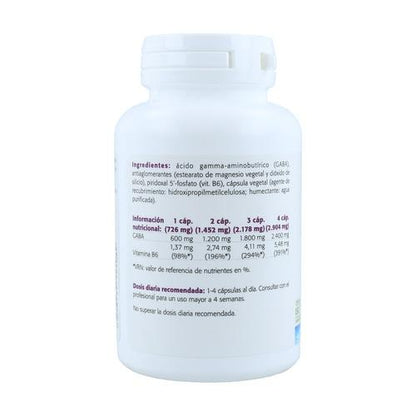 Gaba 600 mg con vitamina B6 - 60 Caps Sura Vitasan