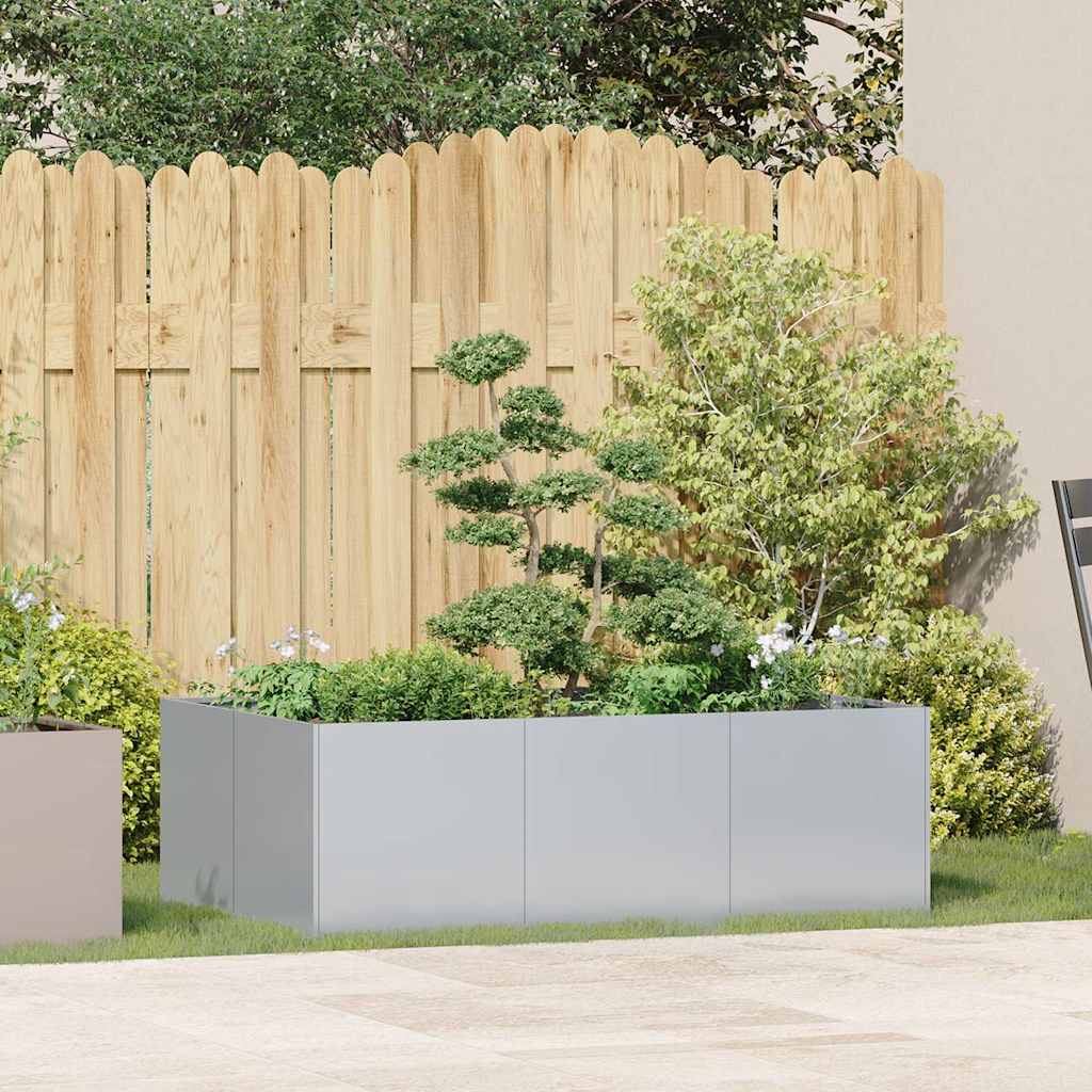 Jardinera 120x80x40 Cm De Acero Galvanizado_2