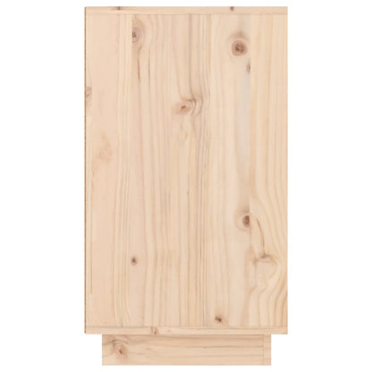 Mueble Zapatero De Madera Maciza De Pino 110x34x61 Cm / Vetonek_4