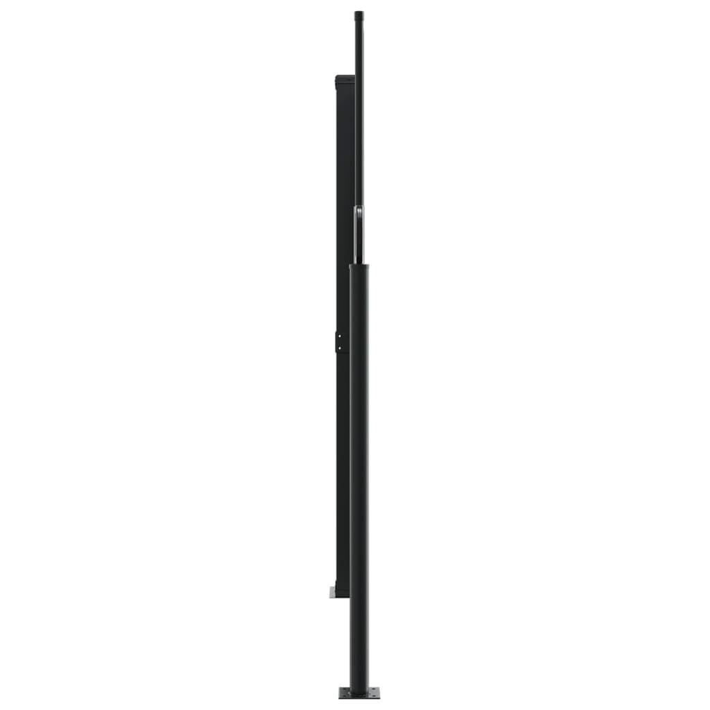 Vidaxl Toldo Lateral Retráctil Verde Oscuro 160x600 Cm_3