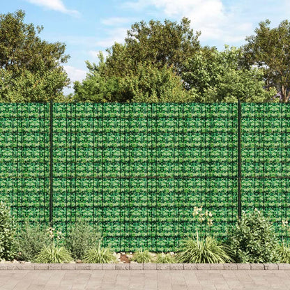 Paneles De Privacidad 4 Uds Pvc Verde 35x0,19 M / Vetonek_4