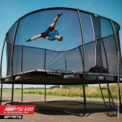 Cama Elastica Berg Flatground Ultim Pro Bouncer 500 + Aerowall._5