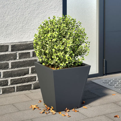Jardinera Hexagonal Acero Antracita 30x30x30 Cm_1