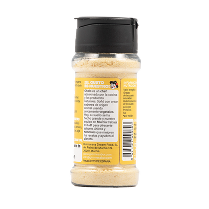 Sazonador vegetal sabor queso curado