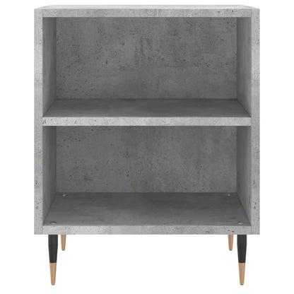 Mesitas De Noche 2 Uds Madera Gris Hormigón 40x30x50 Cm_3