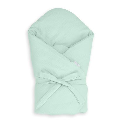 Saco Capazo 4 En 1 Muselina Menta