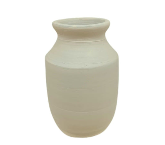 Jarrón Blanco A Liso 20cm_0