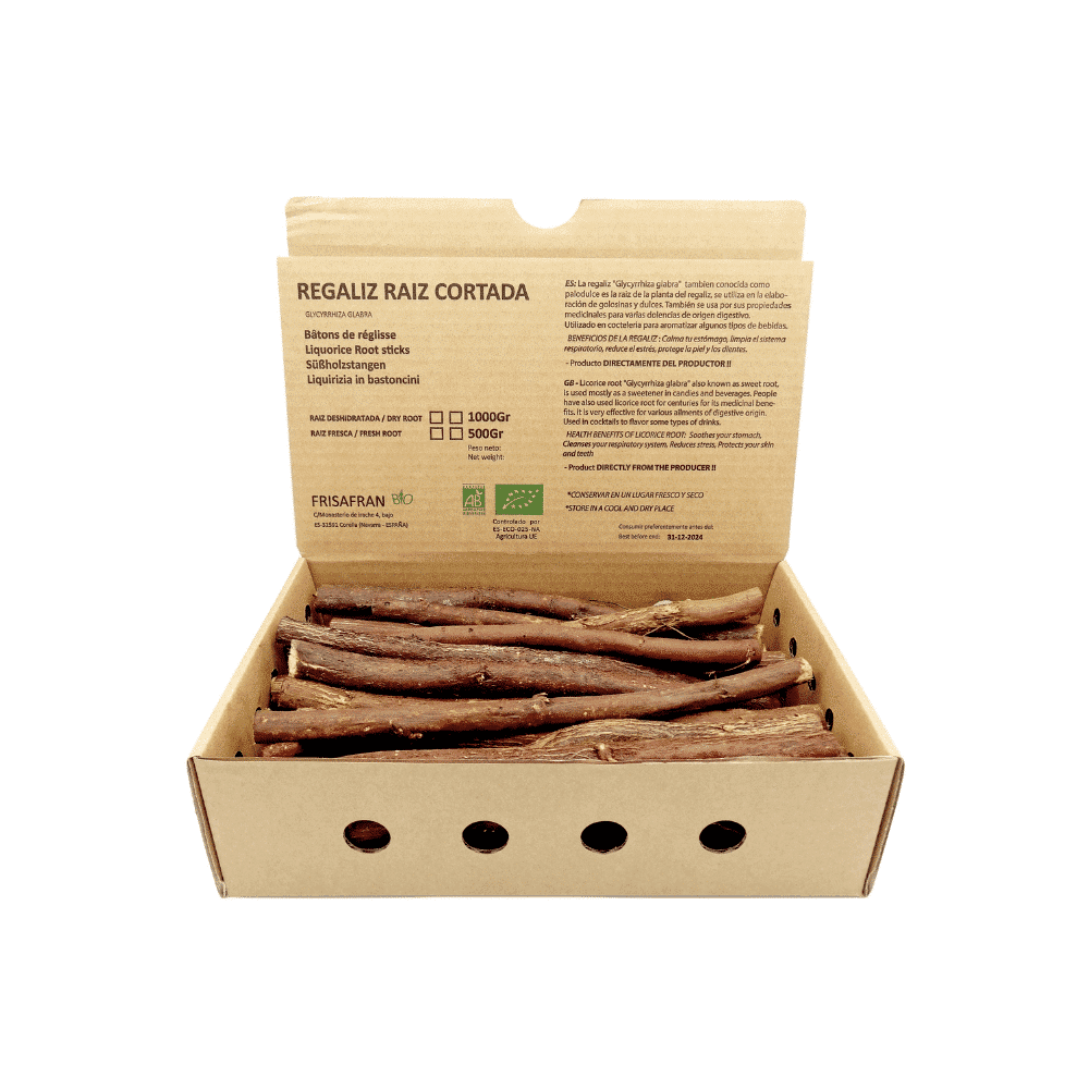 Regaliz De Palo Ecológico Fresco | Frisafran 500 Gr_0