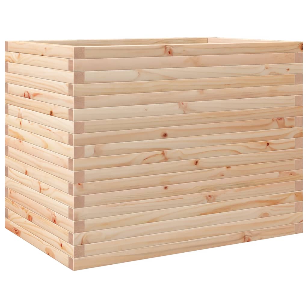 Jardinera Madera Maciza De Pino 90x60x68,5 Cm_0