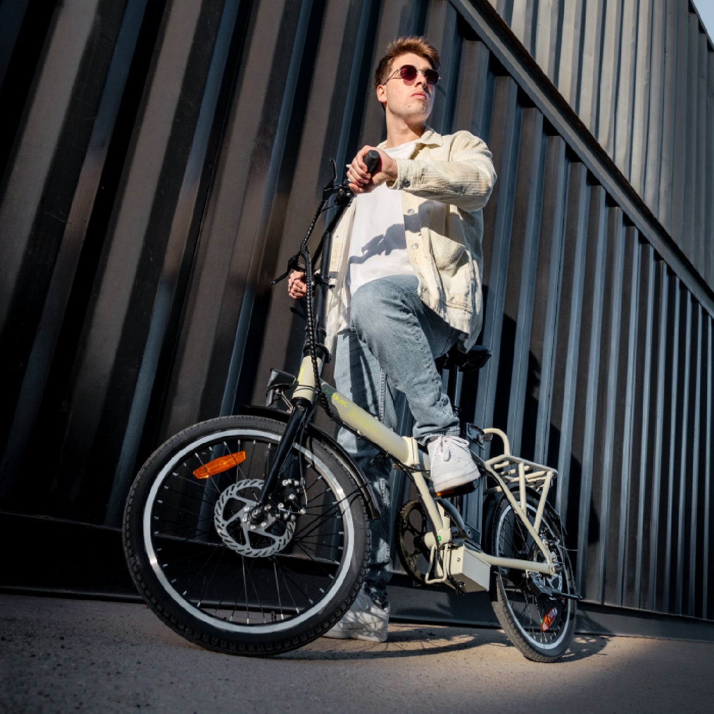 Bicicleta Eléctrica Plegable Flexy. 35km De Autonomía, Ruedas De 20_1
