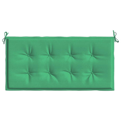 Vidaxl Cojín De Banco De Jardín Tela Oxford Verde 100x50x3 Cm_3