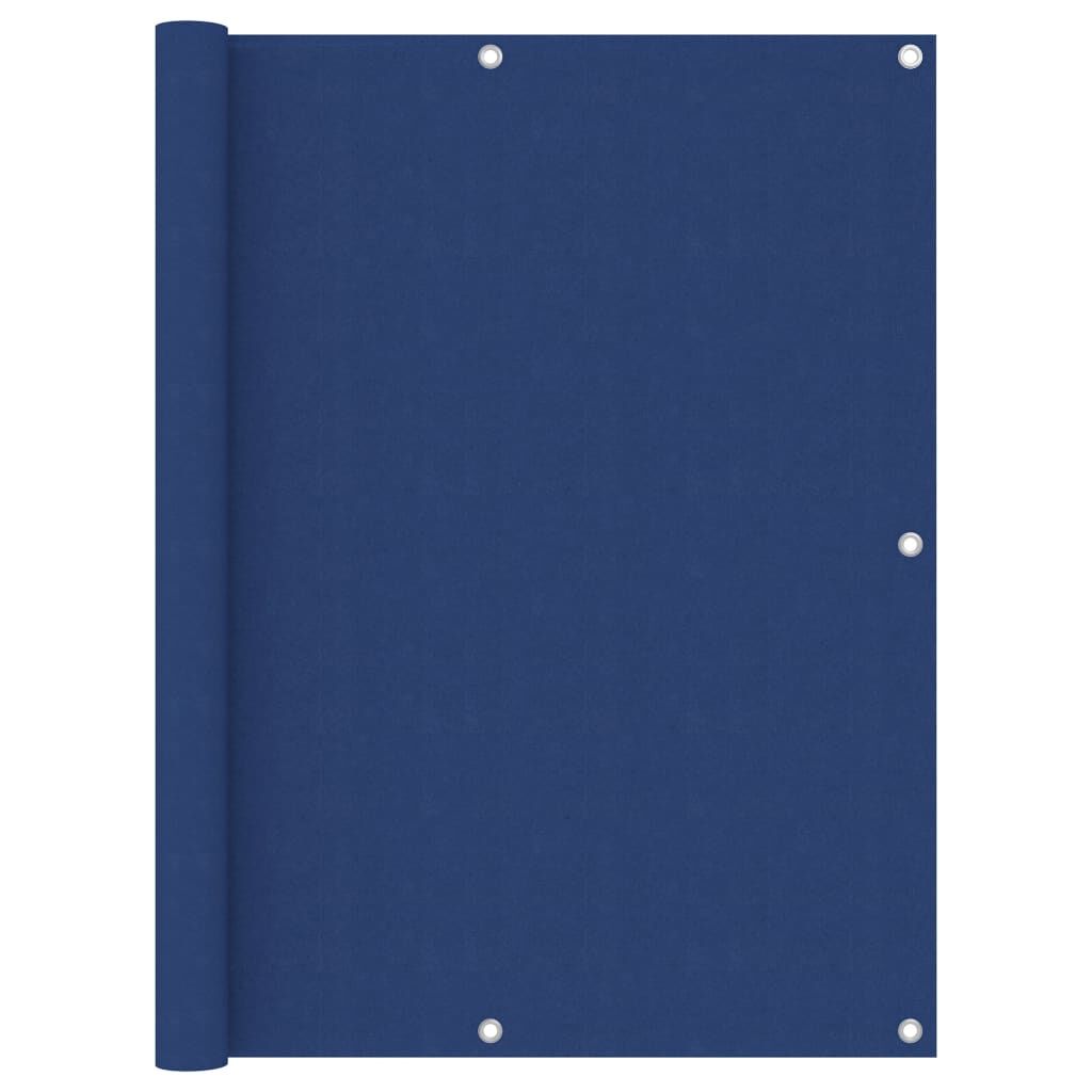 Vidaxl Toldo Para Balcón Tela Oxford Azul 120x400 Cm_0
