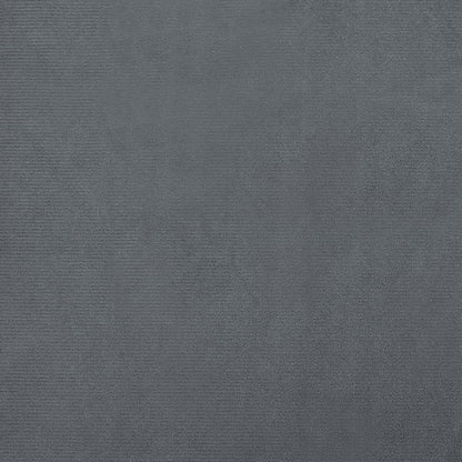 Cama Para Perros De Terciopelo Gris Oscuro 66x40x45 Cm / Vetonek_5