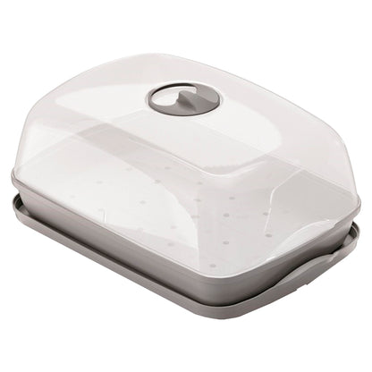 Semillero/bandeja Multiusos Respana Table Greenhouse 3,6l., Dimensiones (mm) 391x257x185, Color Gris Piedra