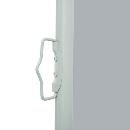 Vidaxl Toldo Lateral Retráctil De Jardín Gris 117x500 Cm_3